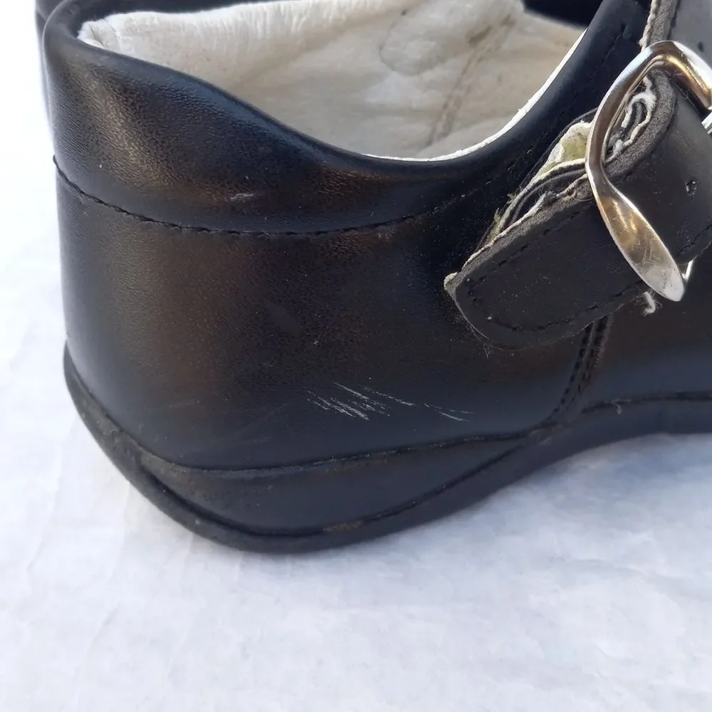 Lady Flores Black Little Girl's Shoes Size 2.5